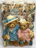 Cherished Teddies Signed 2000 Patty & Peggy