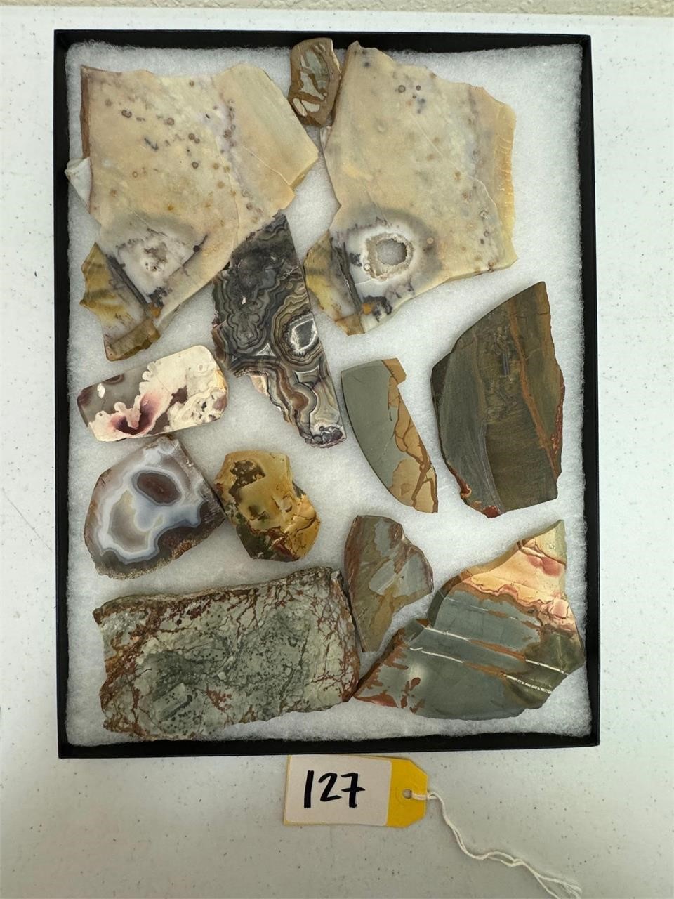 Display Tray with Minerals As Shown 12" x16"