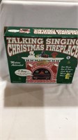 Talking/singing fireplace