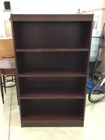 Melamine Bookcase with 4 Adjustable Shelves Needs