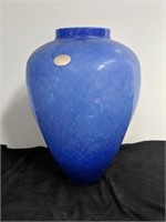 15" Murano Style glassware made in Italy vase
