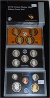 2012-S Silver U.S. Proof Set.