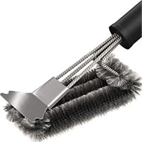 BININBOX Grill Cleaning Brush - Stainless Steel