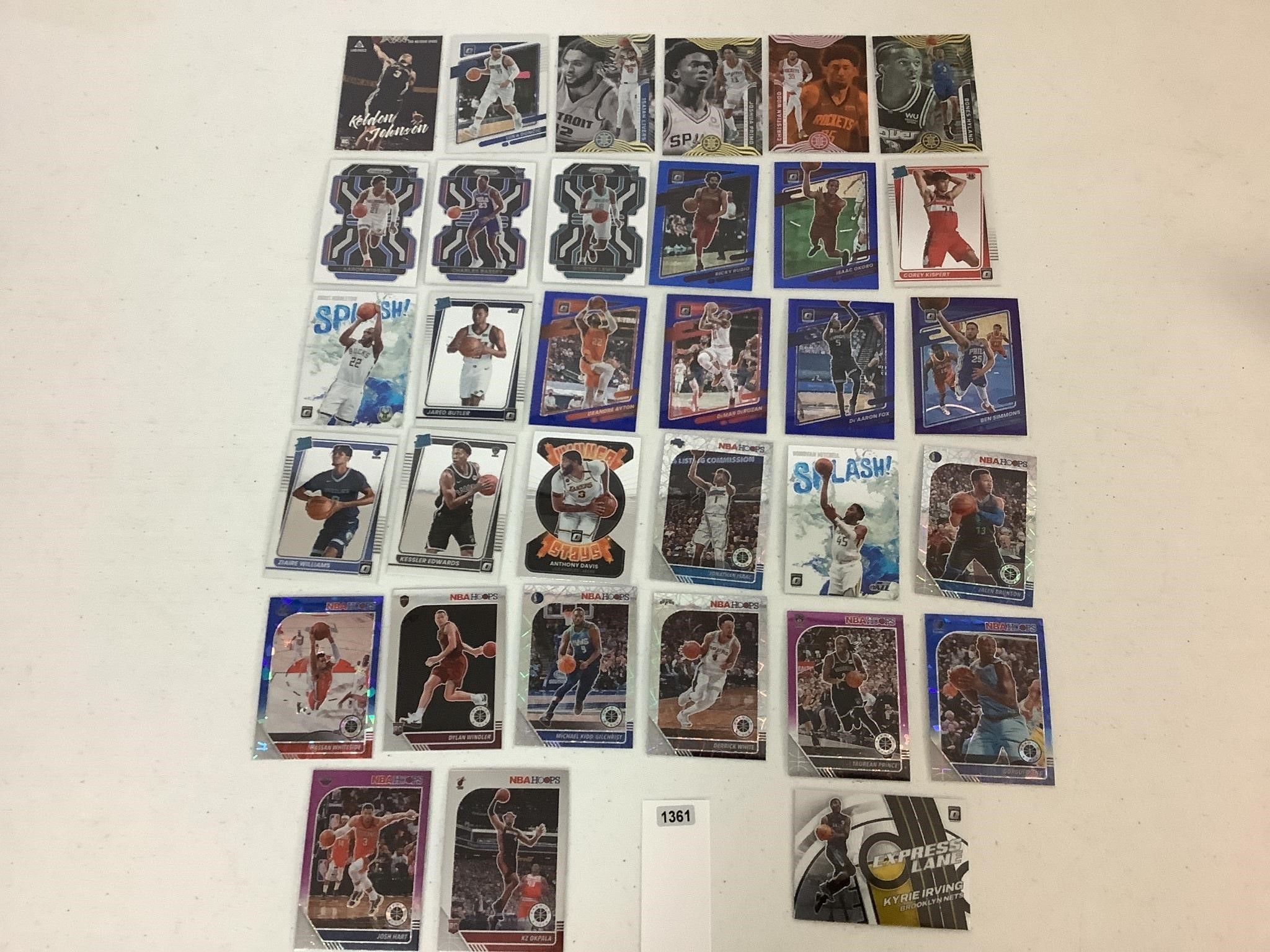 30 ASSORTED BASKETBALL CARDS
