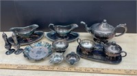Assortment of EP Serving Pieces *LYR. NO SHIPPING