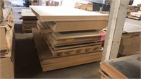 1 Stack of Particle Board,
