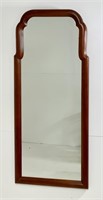 Henkel-Harris mirror, Cherry, Queen Anne style,