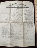 1865 Lottery Application/ License