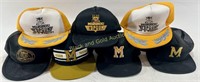 (7) Vintage Missouri Tigers Mizzou Hats Topgun