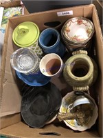 BOX OF ASSORTED DISHES