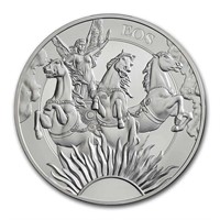 2023 5 Oz Silver Goddesses: Eos And The Horses Bu