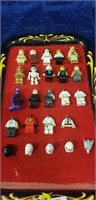 Tray Of Assorted LEGO Minifigurines