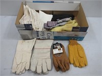 Assortment of Work Gloves