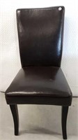 FAUX LEATHER OCCASIONAL CHAIR