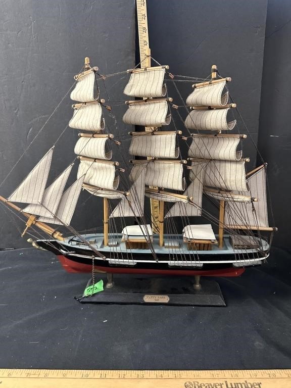 Cutty Sark model ship 1869