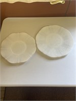 American sweetheart depression serving plates