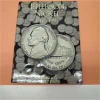 Jefferson Nickel Coin Book/Complete