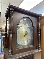 BICENTENNIAL GRANDFATHER CLOCK SEE PAUL REVERE TOP