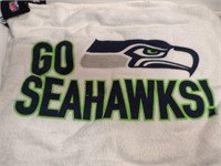 Seahawks White Fan Towels  "New"  Lot 2