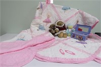 Bed Spread 68x86" - Stuffed Animals & Jewelry Box