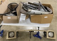 Two Boxes Car Parts, 31 Ford, Chevy Apache 31 Etc.