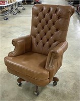 Fairfield Tufted Back Leather Office Chair