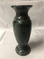 SOLID MARBLE VASE.  8 INCHES TALL