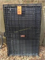 Folding Pet Crate 30x48. Right Side Of Garage,