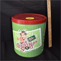 A Christmas Story Popcorn Tin