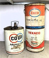 Vintage Oil Cans