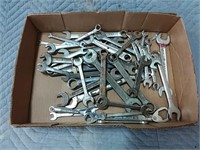 assortment of wrenches