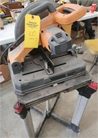 RIGID 14" METAL CHOP SAW W/ STAND