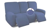 3 Seat  Recliner Sofa Covers 8 Pieces Stretch