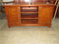 TV Stand with Two Doors and Shelves NO SHIP