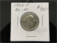 1928-P Standing Liberty Quarter Dollar