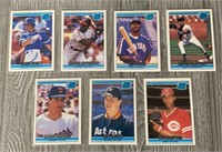(7) Donruss Rated Rookie Baseball Cards