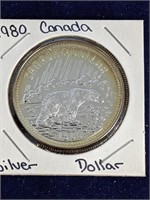 1980 Canada Silver Dollar