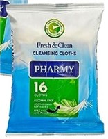 (3) Fresh & Clean Cleansing Cloths, Wet Wipes