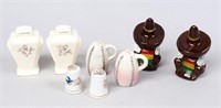 Group of Misc Salt & Pepper Shakers