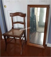 Vintage Chair & Mirror