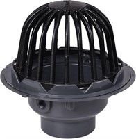 Roof Drain 4 inch PVC Roof Drainwithcast Iron Dome