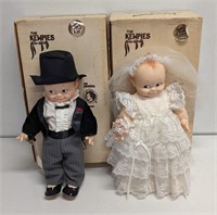 Kewpie Bride & Groom 16 Inch Vinyl in Box