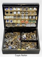Men's Jewelry- Box of Vintage Cufflinks