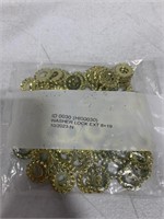 LARGE AMOUNT OF GOLD WASHERS, 19 MM.