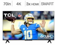 Tcl 70" S Class 4k Uhd Hdr Led Smart Tv With