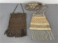 Antique Beaded Purses -Flapper Style -3