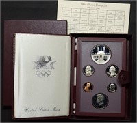 1984 US Mint Prestige Proof Set MIB Silver Dollar