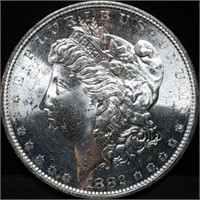 1882-S Morgan Silver Dollar Gem BU