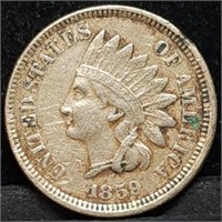 1859 Indian Head Cent