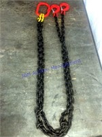 5/16" 7' G80 Double Chain Sling